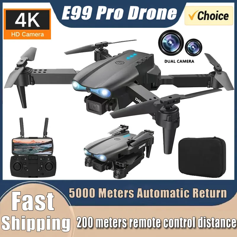 Drone Multispectral - Novo drone e99pro rc 4k professinal