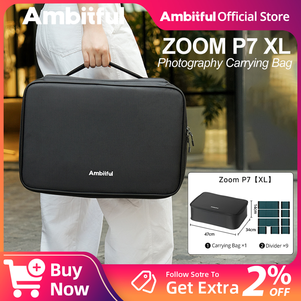 Ambitful ZOOM P7II XL Bolsa de - Drone Cinematic avaliação e preço