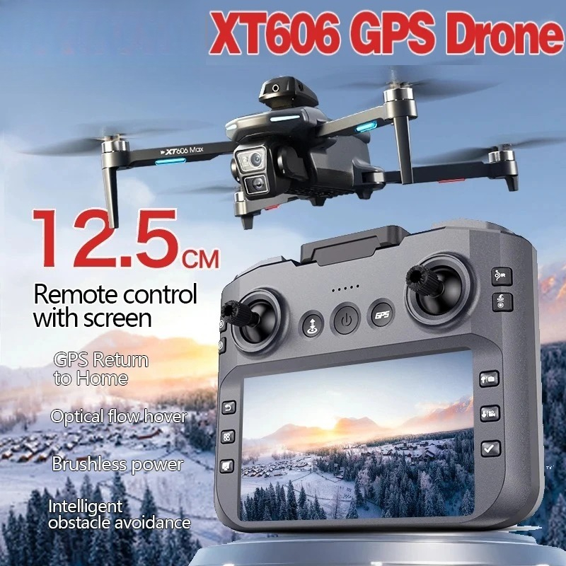 Drone Original XT606 MAX GPS 4 - Drone Multispectral avaliação e preço