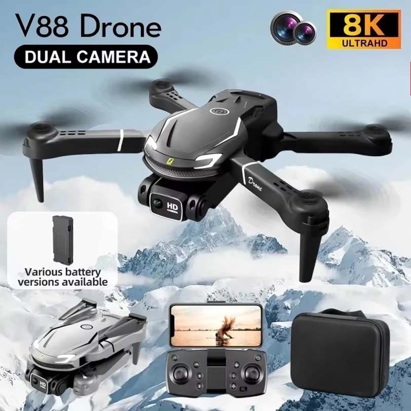 Para Drone Xiaomi V88 8K Profi - Drone Video Production avaliação e preço