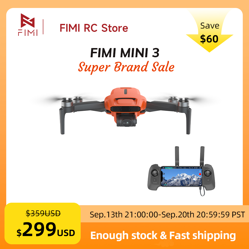 Drone FIMI MINI 3 com Câmera 4 - Drone Video Production avaliação e preço