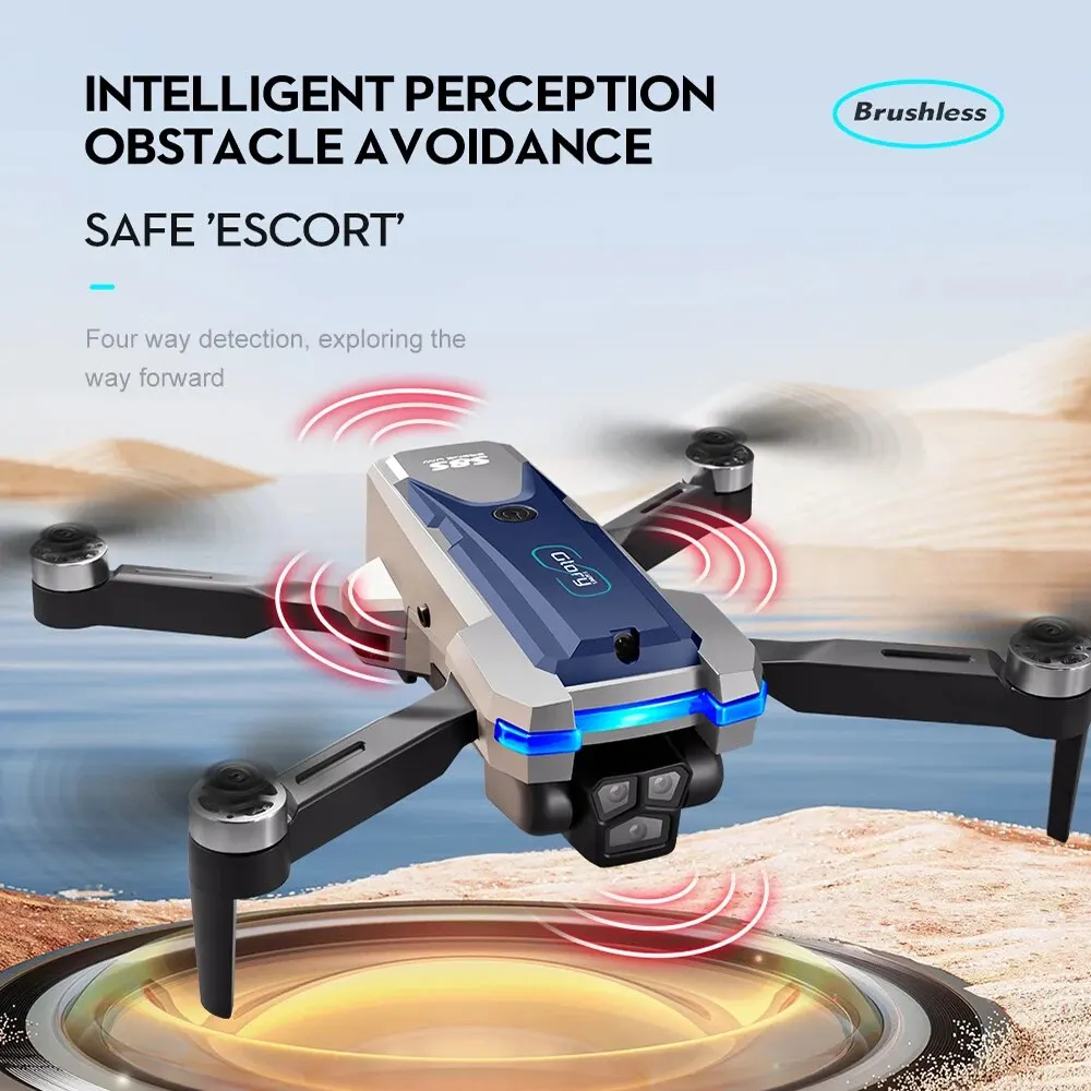 Dobrável RC S8S GPS Drone, 5G  - Drone Lidar avaliação e preço
