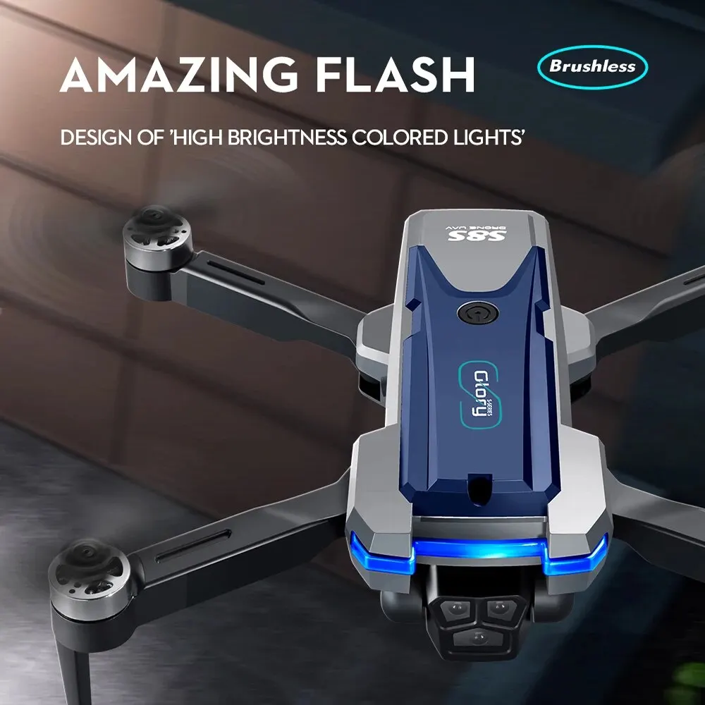 Dobrável RC S8S GPS Drone, 5G  - Drone Lidar avaliação e preço